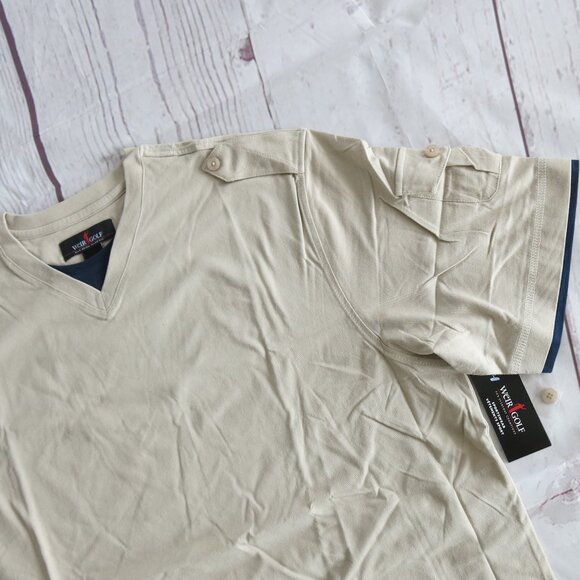 Mike Weir 100% Cotton Short Sleeve Golf Shirt - Size Large - Picture 3 of 6